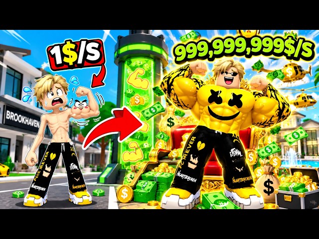 فيلم روبلو��س : كل ما عضلاتي كبرت.. فلوسي زادت! 💪💰لان عضلاتي بتنتج فلوس كل ثانية! 😱💰