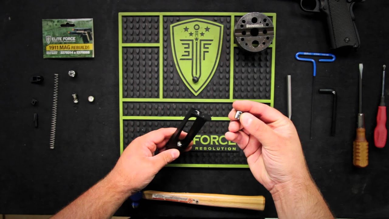 HOW TO Elite Force 1911 Mag Puncture Valve Replacement YouTube