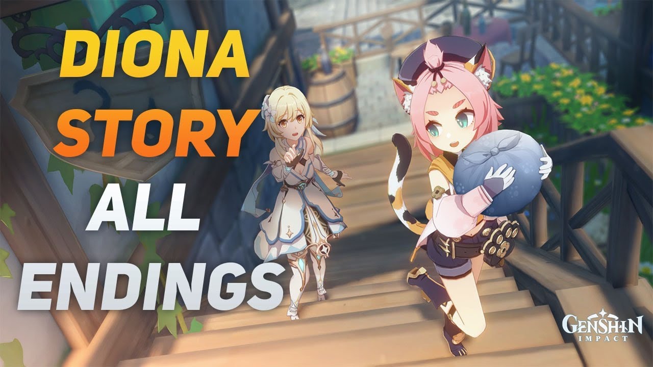 The Cat and the Cocktail - Diona Hangout Event - All Endings