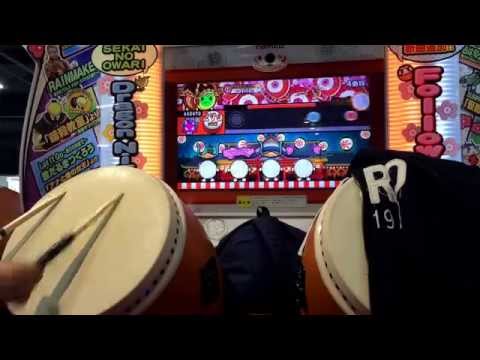 太鼓の達人ムラサキ  RAINMAKER 倍速でたらめ全良