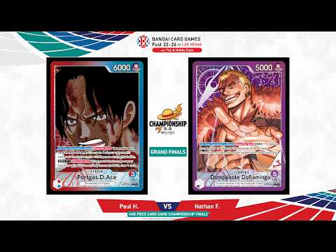 Paul H.  vs Nathan F. - One Piece Card Game Finals |  BANDAI Card Games Fest 25-26 in Las Vegas