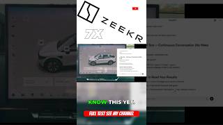 Zeekr 7X voice commands actually suck #zeekr7x #evtech #shortsfail
