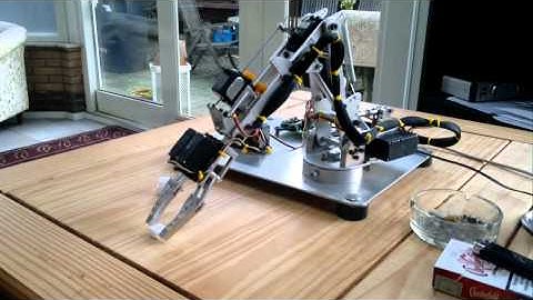 Home Made Robot Servo Arm