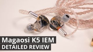MAGAOSI K5 イヤホン Magaosi K5 IEM | Audiophile | Headphones | Universal IEM