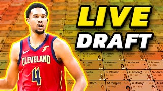 An Expert 2022 Fantasy Basketball Draft ! (Live)