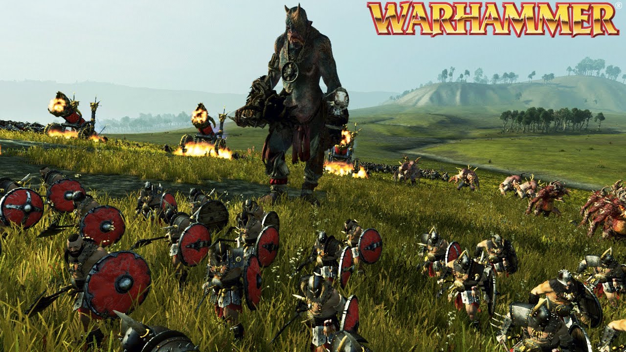 Warhammer CHAOS Vs BRETONNIA BATTLE Total War Warhammer Gameplay Warhammer chaos vs bretonnia battle total war warhammer gameplay