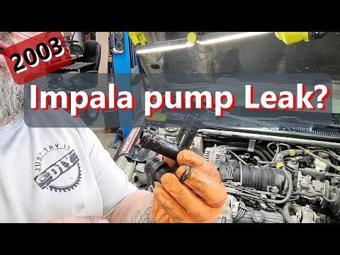 impala antifreeze leak