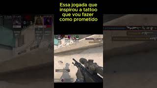 🔥 A Jogada de CS2 Que Vai Virar Minha TATUAGEM...