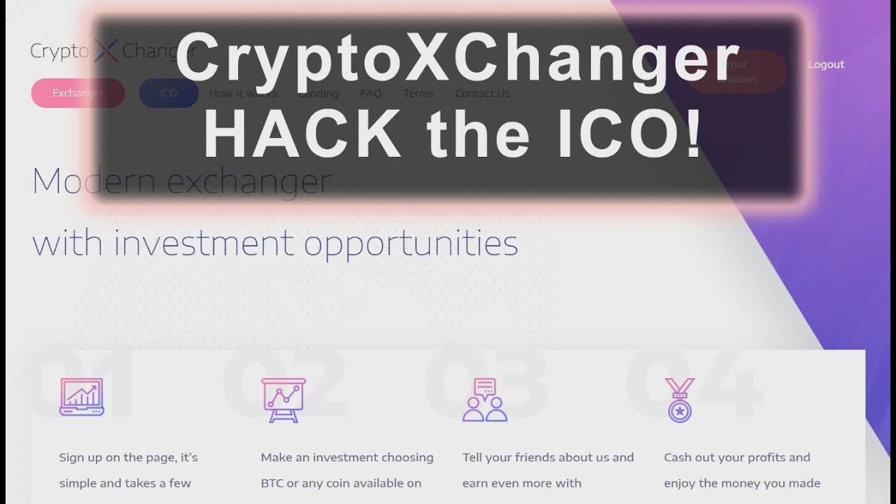 CryptoXChanger ICO Hack - Steneum Update - Tips to get in ICOs - YouTube