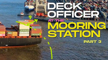DECK OFFICER AT THE MOORING STATION | PART 3 - REPORTING DISTANCES AND CLEARANCE