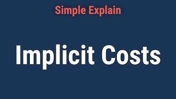 Implicit Cost Explained: How They Work, With Examples