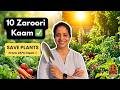 Abhi karlo ye 10 kaam! 🛑 March Gardening for Happy Plants in June ☀️✨