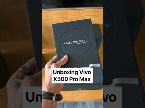 Exkluzivně ze Šanghaje! 🇨🇳 Rozbalujeme Vivo X500 Pro Max. #vivox500promax #unboxing #mobilenetcz