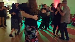 Contemporary Argentine Tango social dancing with Creative Tango, Nottingham, UK 2024.