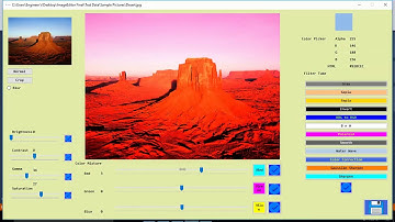 Image++ An Image Editing/Processing Application in C#