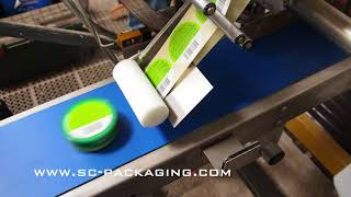 Atwell Top Labelling Machine Demo
