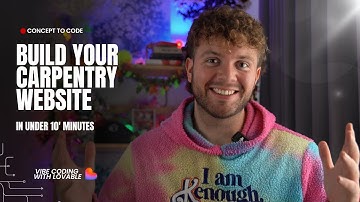 How to build your Carpentry website in under 10 minutes with #lovable