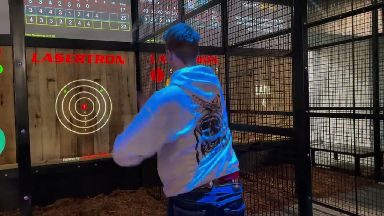 Now At Elev8 Fun Sanford Augmented Axe Throwing By LASERTRON YouTube Now At Elev8 Fun Sanford Augmented Axe Throwing By LASERTRON YouTube
