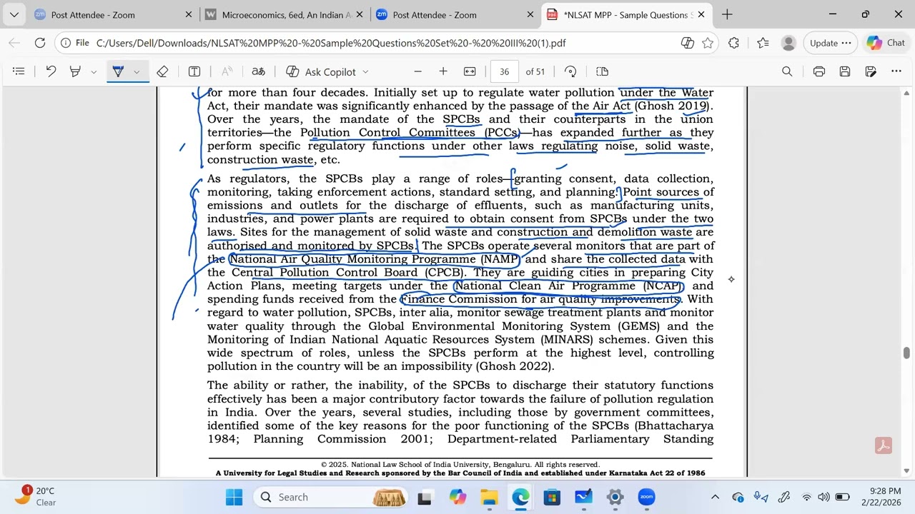 NLSAT MPP Sample Paper III, Subjective Answer Writing Question 1 #mpp #nlsat_mpp