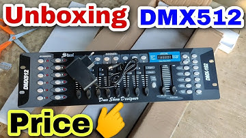 Stan Dmx512 Price And Review | Dmx512 Unboxing | Dj Rock