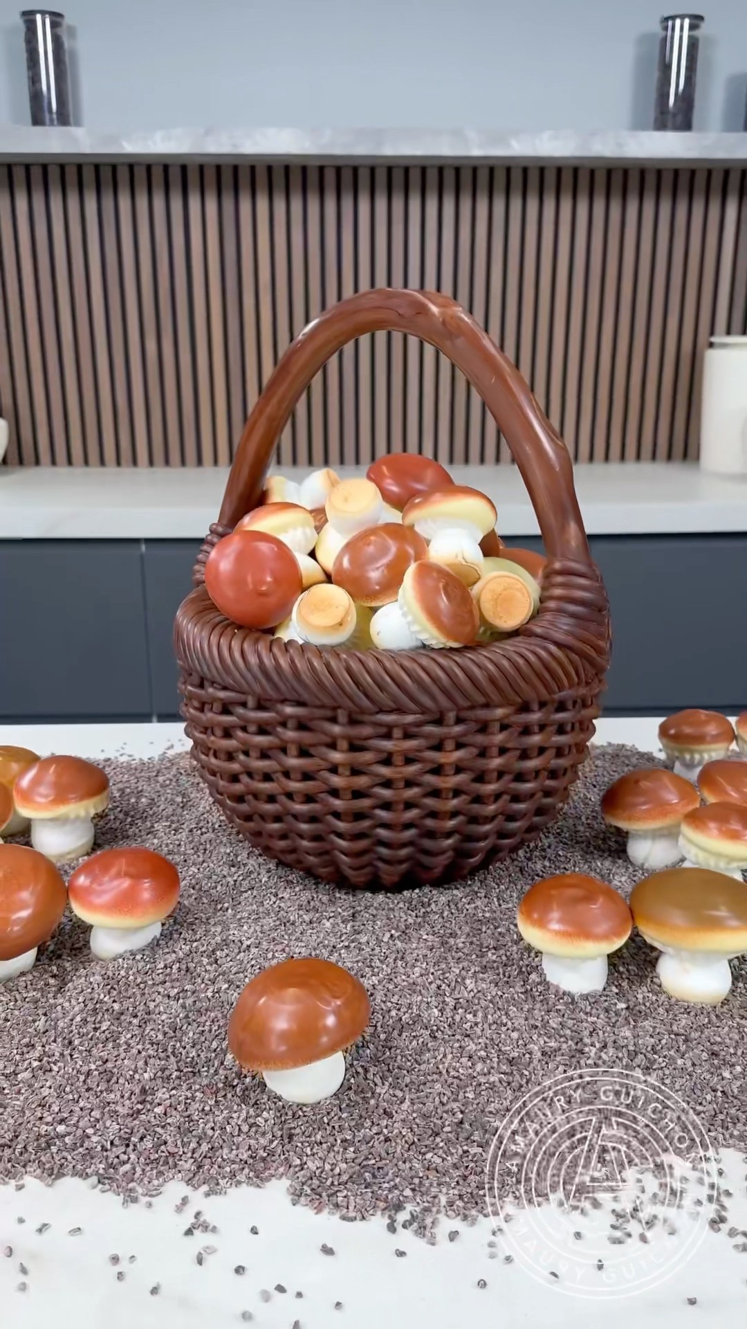 Mushroom Basket! ?‍? I’ve found the sweetest mushroom picking spot! #amauryguichon #chocolate