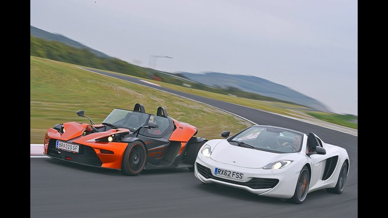 Ktm X Bow Gt Vs Mclaren 12c Spider Youtube