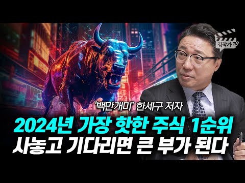   2024년 가장 핫한 주식 1순위 사놓고 기다리면 큰 부가 된다 백만개미 한세구