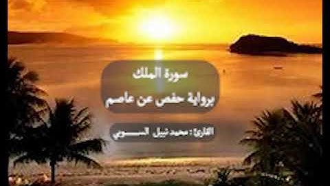 سورة الملك القارئ محمد نبيل السوبي من صلاة الفجر