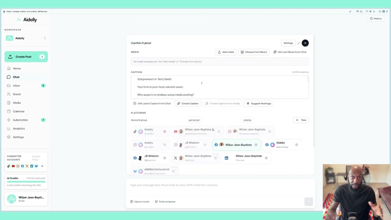 Aidelly product demo