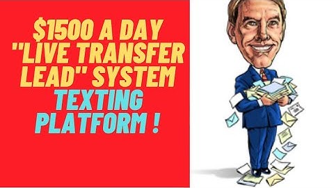 Live Transfer Leads! Build Your own Mini Call Center And Get Leads For $8.75 To $9.97 Per Transfer.