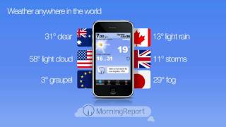 MorningReport - Talking alarm clock iphone app screenshot 3