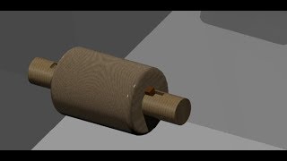 Solid Muff Coupling | Creo | part Design And Assembly