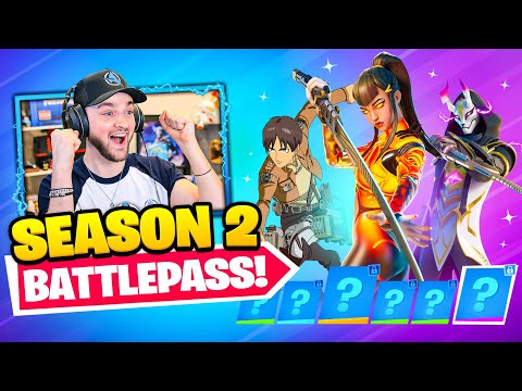 *NEW* Fortnite Chapter 4 SEASON 2 Battle Pass!