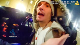 Entitled Man Disrespects Police After He's Arrested for Trespassing