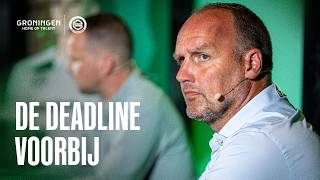 FC Groningen Live Q&A: DE DEADLINE VOORBIJ