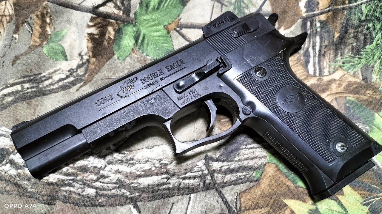 COLT DOUBLE EAGLE "Best Palengke Pellet gun" Spring Type Airsoft Testfire and Review YouTube
