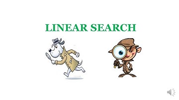 LINEAR SEARCH | SEARCHING | ANIMATION |