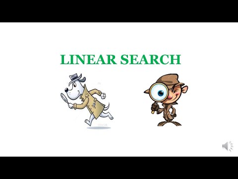 LINEAR SEARCH | SEARCHING | ANIMATION |