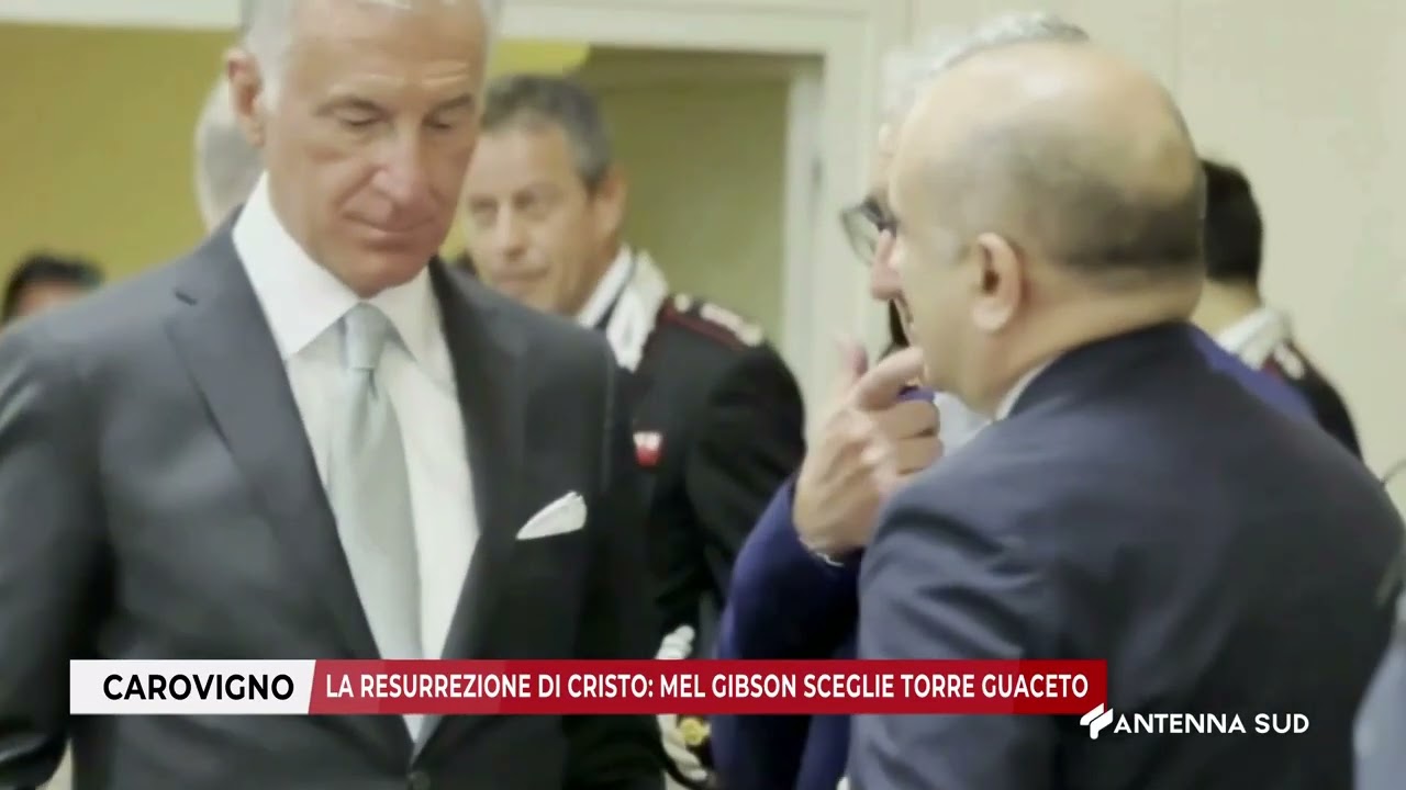 30 OTTOBRE 2025   CAROVIGNO BR   LA RESURREZIONE DI CRISTO MEL GIBSON SCEGLIE TORRE GUACETO