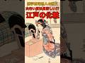 目は小さいほうが良い⁉江戸時代の化粧に関する雑学 #shorts #雑学