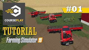 CoursePlay Tutorial: How To Run Multiple Harvesters In One Field | Farming Simulator 19