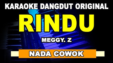 RINDU  - Meggy. Z  Karaoke dangdut original