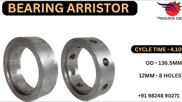 BEARING ARRISTOR REALTECH CNC MACHINE VD-035