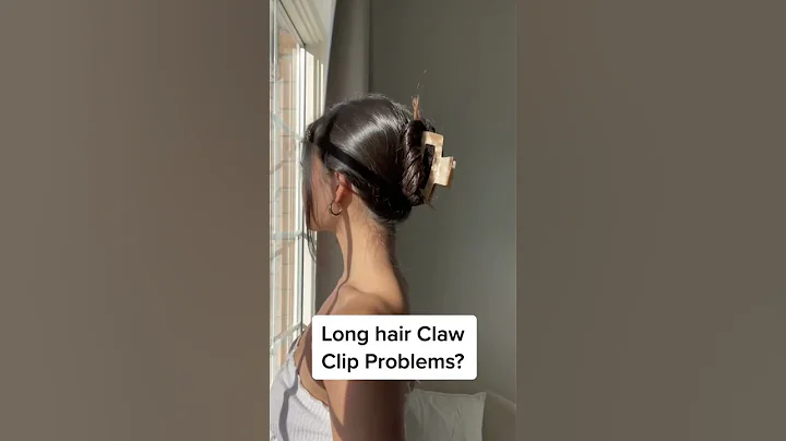 How to wear your Claw Clip with Long/Thick hair! A easy hair tutorial/ hair hack for your hair clip!