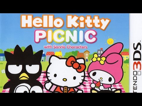 Hello Kitty Picnic With Sanrio Characters Gameplay {Nintendo 3DS} {60 FPS} {1080p}