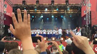 Фан-зона FIFA FAN FEST Moscow |08.07.2018| Сборная России по футболу