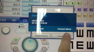 CV-7600 tablet connect to Chart Monitor CM-1900P