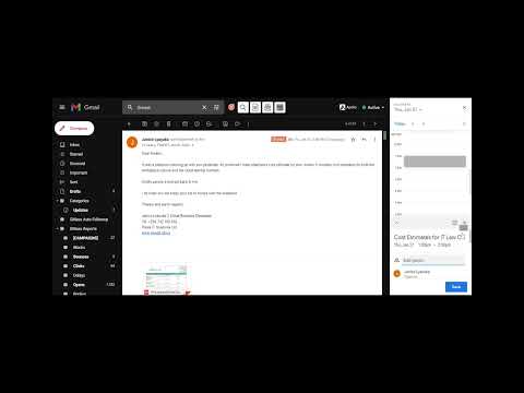 How to create a meeting from your email without going to Meet