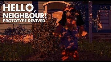 Hello, Neighbour! Prototype Revived -  Alpha 2 Announcement Trailer