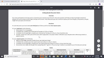 Week One Overview Lit SNHU